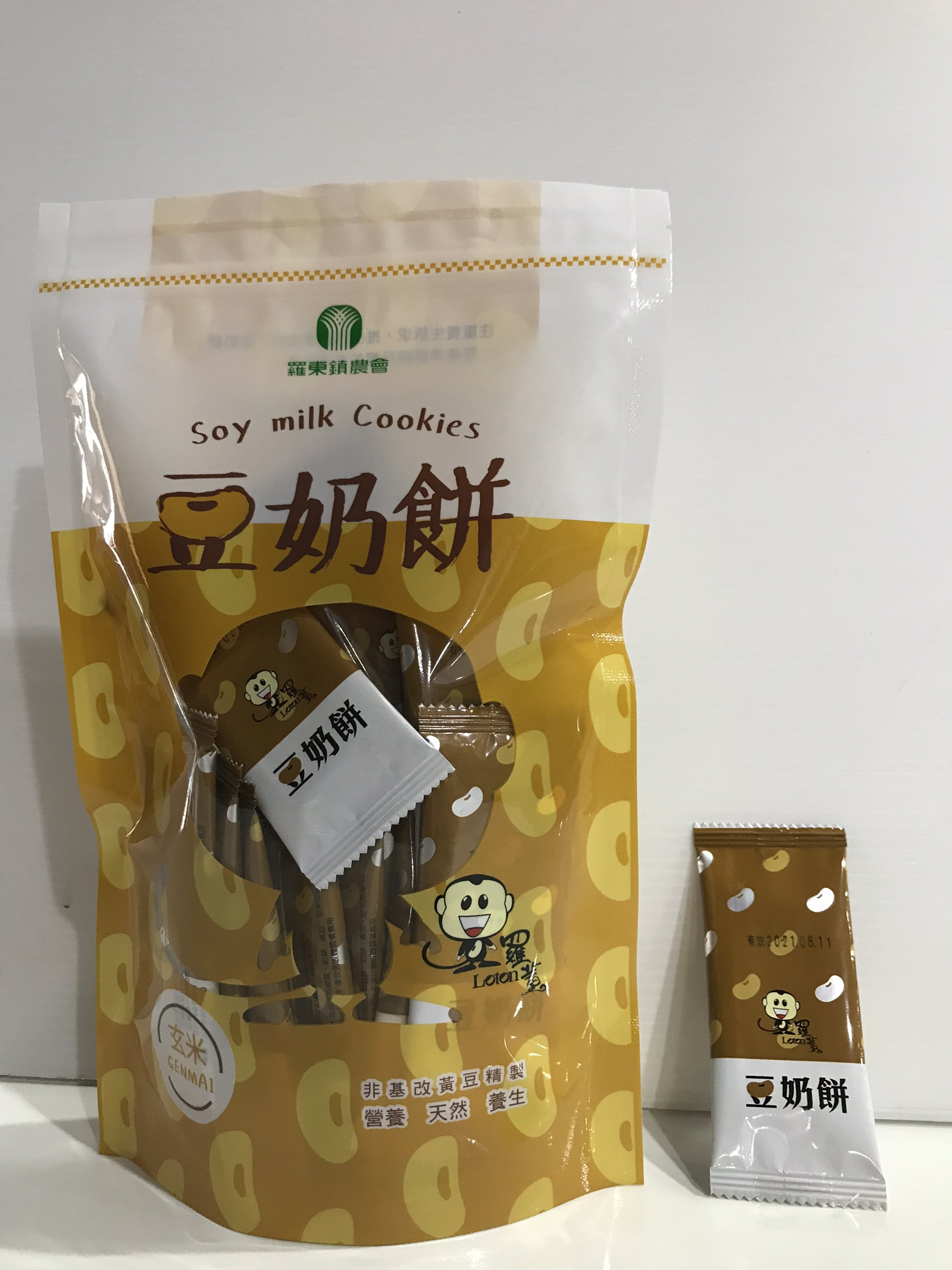 羅董豆奶餅-玄米